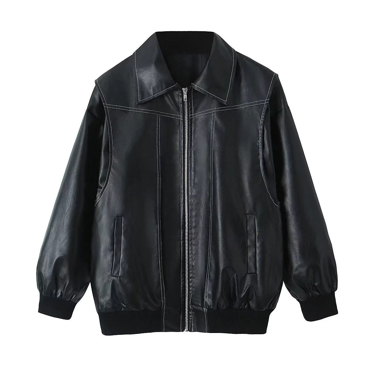 Zip-Up jacket with lapels