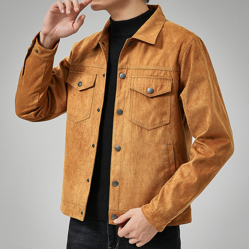 Oakridge Suede Trucker Jacket