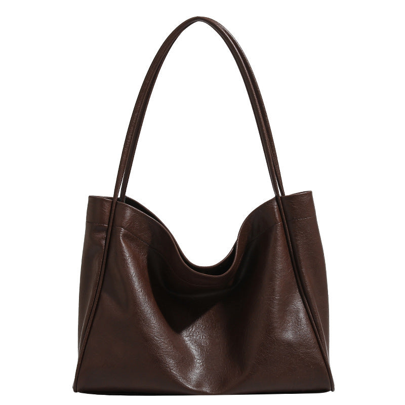 Casual Leather Retro Style Shoulder Bag