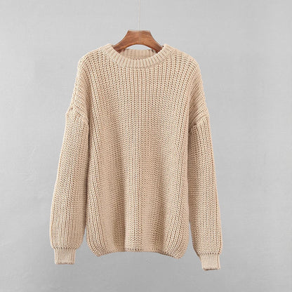 Cozy Solid Knit Sweater